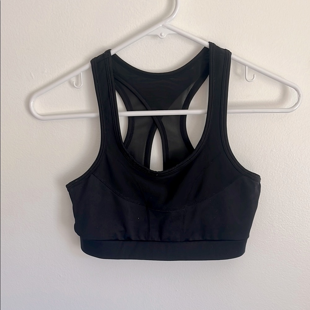 Black Padded Sports Bra